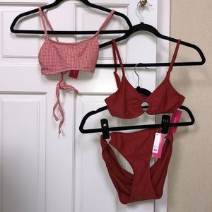 Xhilaration Three Piece Bathing Suit Set